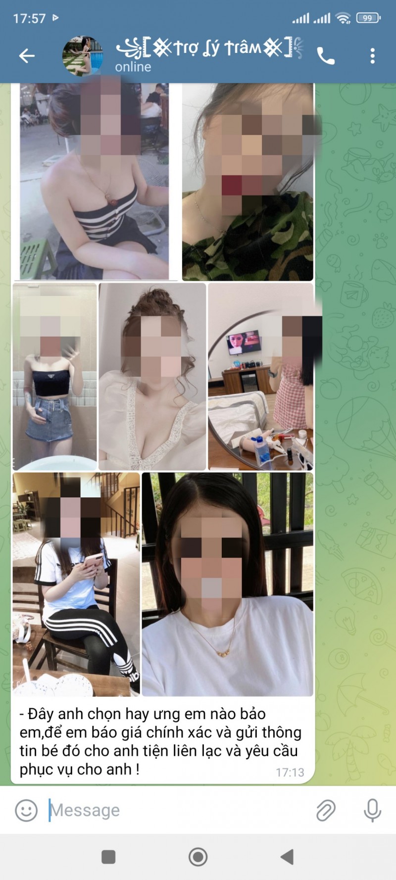 Mạng xã hội trở thành công cụ môi giới, mua bán mại dâm