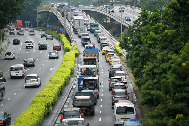 Giao thông tại Singapore (Nguồn: ST)