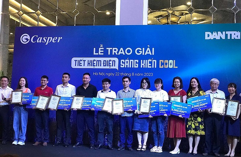 Trao giải Tiết kiệm điện - Sáng kiến cool tổng trị giá 500 triệu đồng