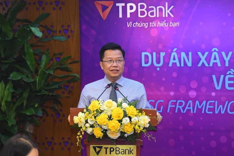 &Ocirc;ng Nguyễn Hưng - Tổng gi&aacute;m đốc TPBank tự tin đội ngũ TPBank c&oacute; thể tiếp nhận chuyển giao kỹ thuật, c&ocirc;ng nghệ để thực thi tốt việc quản trị theo ti&ecirc;u chuẩn ESG