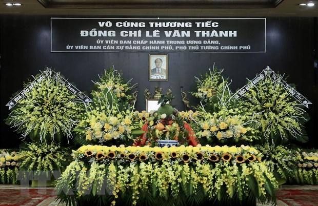 To chuc trong the Le tang Pho Thu tuong Chinh phu Le Van Thanh hinh anh 1