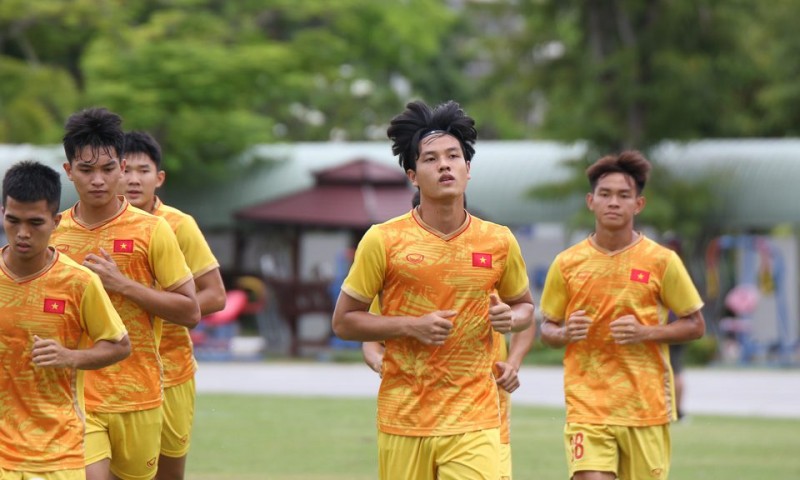 Trận bán kết giữa U23 Việt Nam vs U23 Malaysia. Nguồn VFF