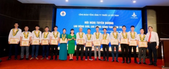 cong doan tong cong ty thuoc la viet nam ton vinh lao dong gioi lao dong sang tao