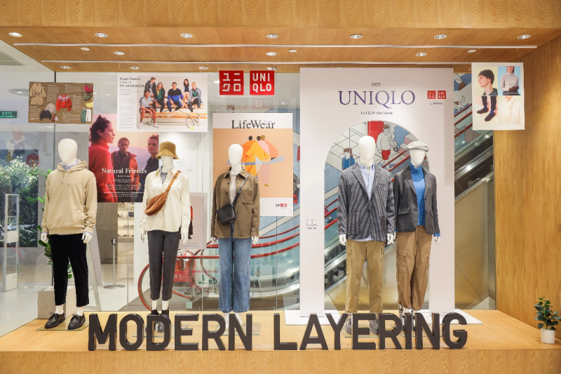 không gian cửa hàng UNIQLO