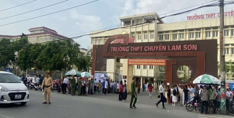 Thanh Hoá: Tăng cường lực lượng Công an bảo đảm trật tự, an toàn giao thông trong Lễ khai giảng