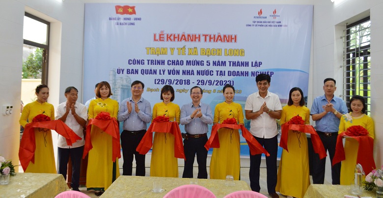 Petrovietnam/BSR trao tặng 4 công trình giáo dục, y tế với tổng trị giá 20 tỷ đồng