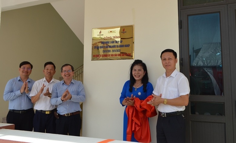 Petrovietnam/BSR trao tặng 4 công trình giáo dục, y tế với tổng trị giá 20 tỷ đồng