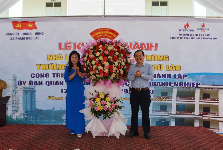 Petrovietnam/BSR trao tặng 4 công trình giáo dục, y tế với tổng trị giá 20 tỷ đồng
