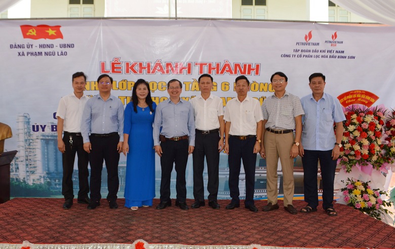Petrovietnam/BSR trao tặng 4 công trình giáo dục, y tế với tổng trị giá 20 tỷ đồng