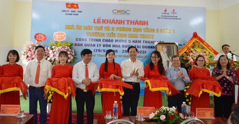 Petrovietnam/BSR trao tặng 4 công trình giáo dục, y tế với tổng trị giá 20 tỷ đồng