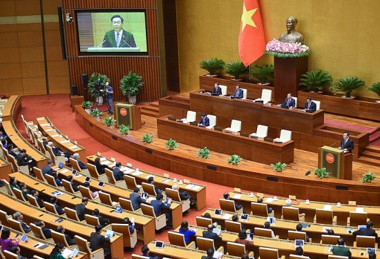 khai mac hoi nghi toan quoc trien khai luat nghi quyet cua quoc hoi khoa xv