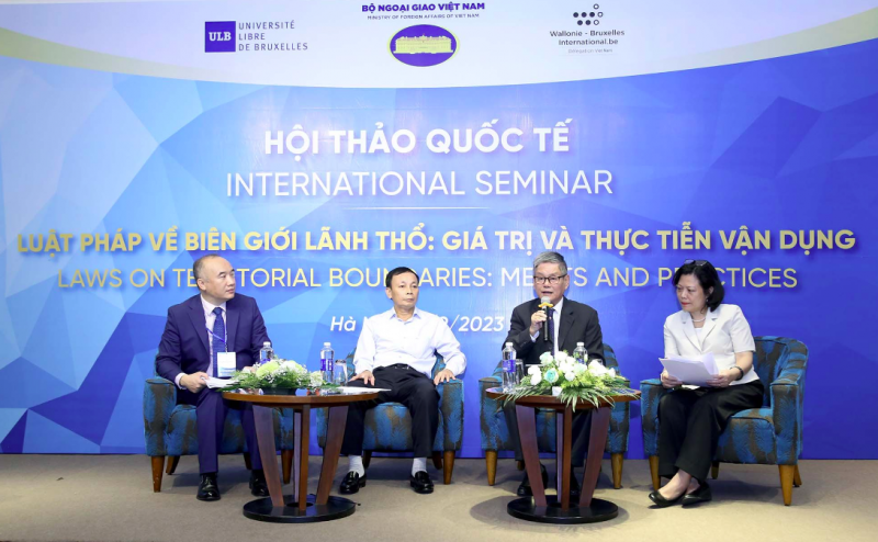 Hội thảo quốc tế “Luật pháp về biên giới lãnh thổ: Giá trị và thực tiễn vận dụng”