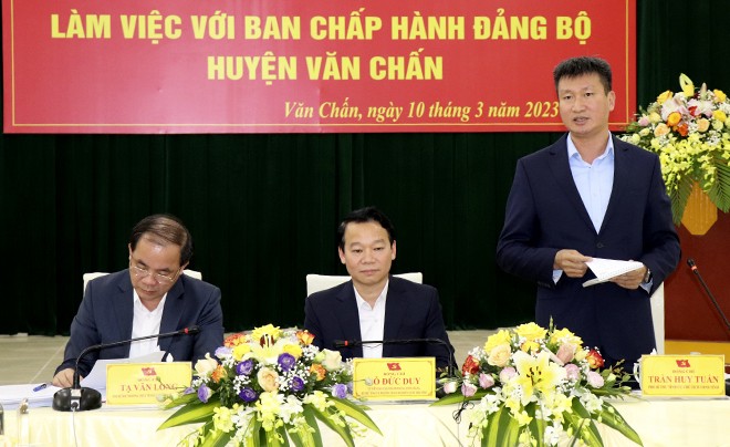 Yên Bái: Thi hành kỷ luật Đảng với 4 tổ chức Đảng ở Văn Chấn