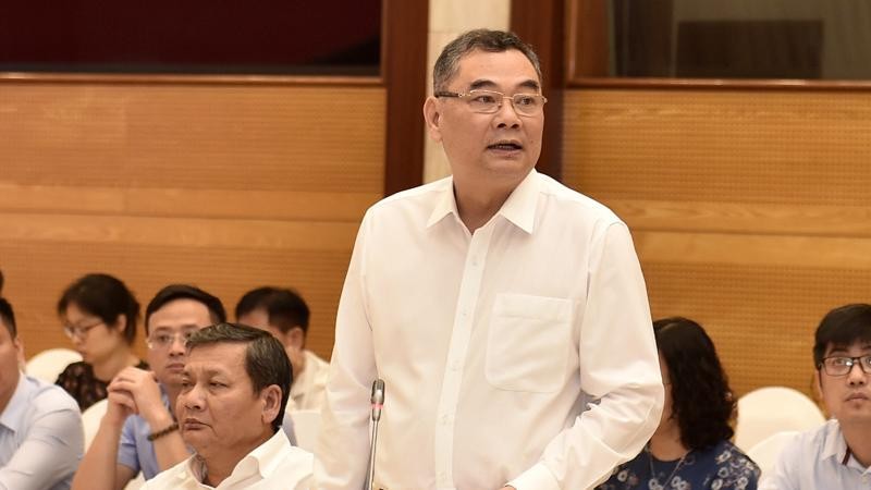 Trung tướng Tô Ân Xô - người phát ngôn Bộ Công an. Ảnh: VGP