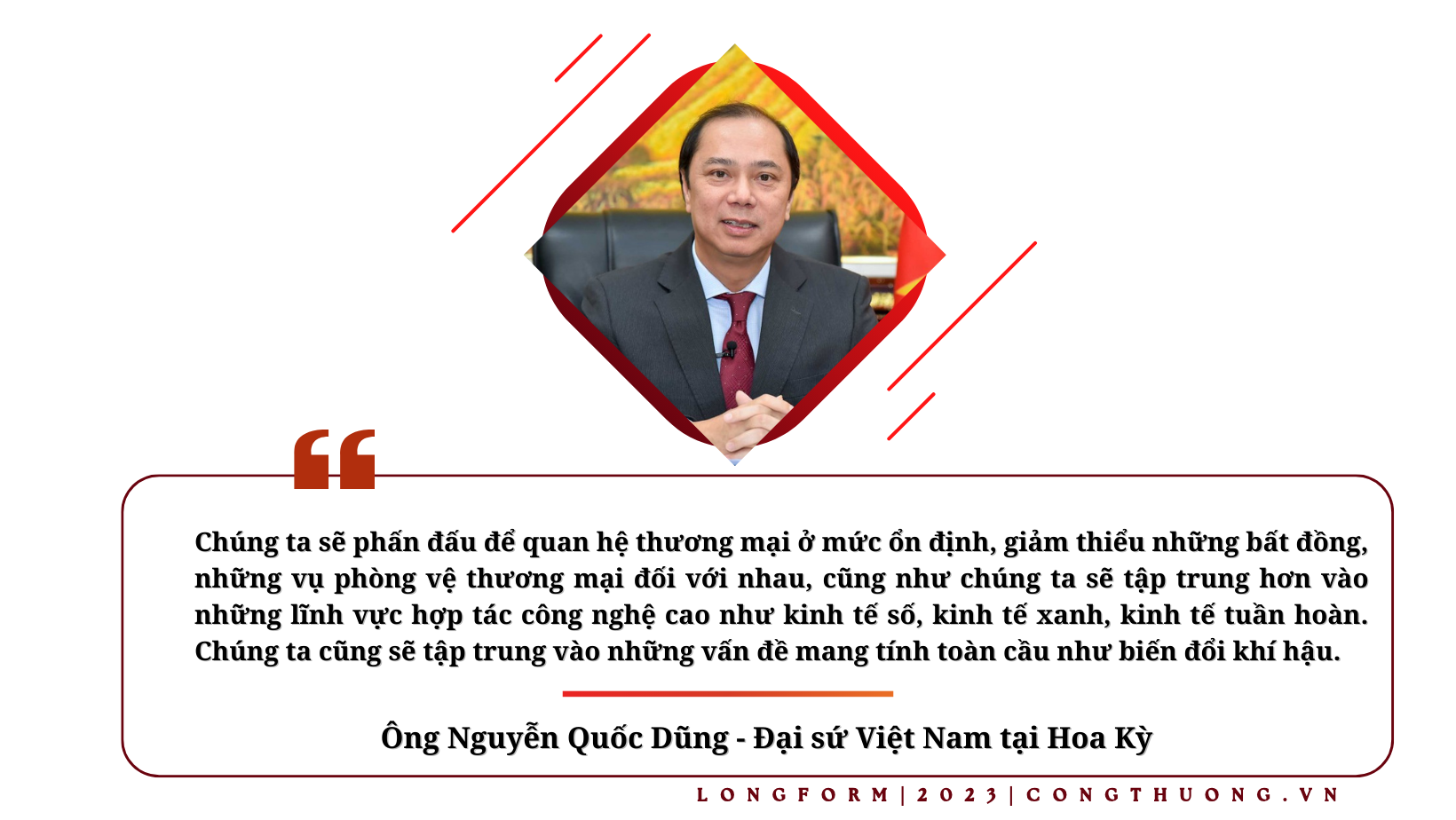 Longform | Thương mại, đầu tư: Nền tảng và động lực quan hệ Việt Nam - Hoa Kỳ