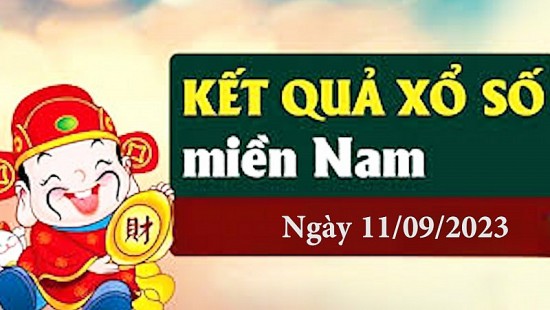 Kết quả Xổ số miền Nam ngày 11/9/2023, KQXSMN ngày 11 tháng 9, XSMN 11/9, xổ số miền Nam hôm nay