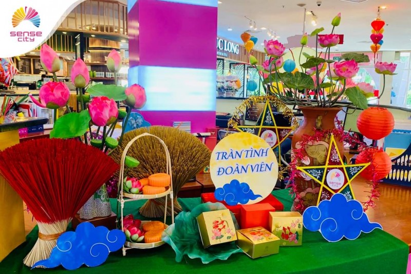 Trải nghiệm Tết trung thu xưa tại hệ thống trung tâm thương mại Sense City