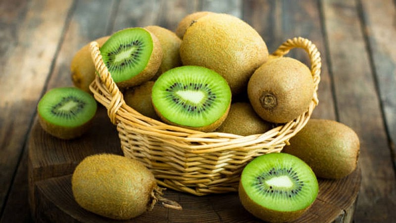 Kiwi xanh rất giàu hàm lượng chất xơ