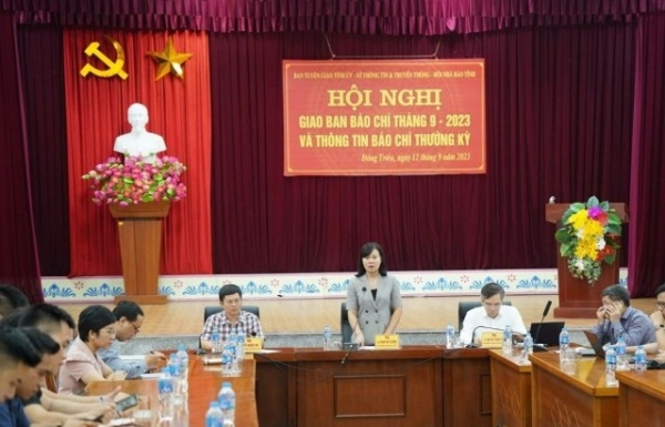 Hội nghị giao ban Báo chí