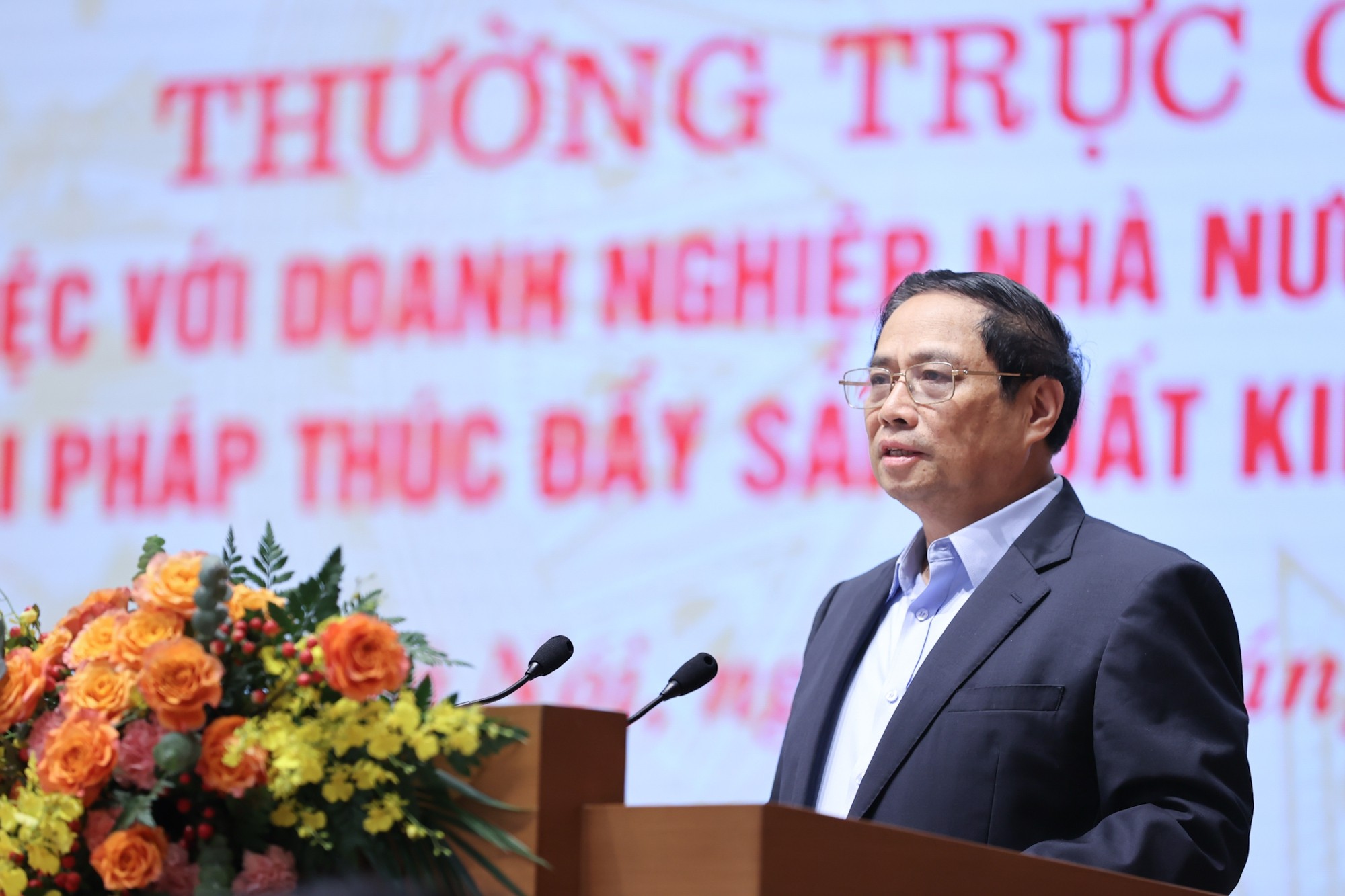 Thủ tướng: Doanh nghiệp Nhà nước phát huy vai trò tiên phong, dẫn dắt, mở đường