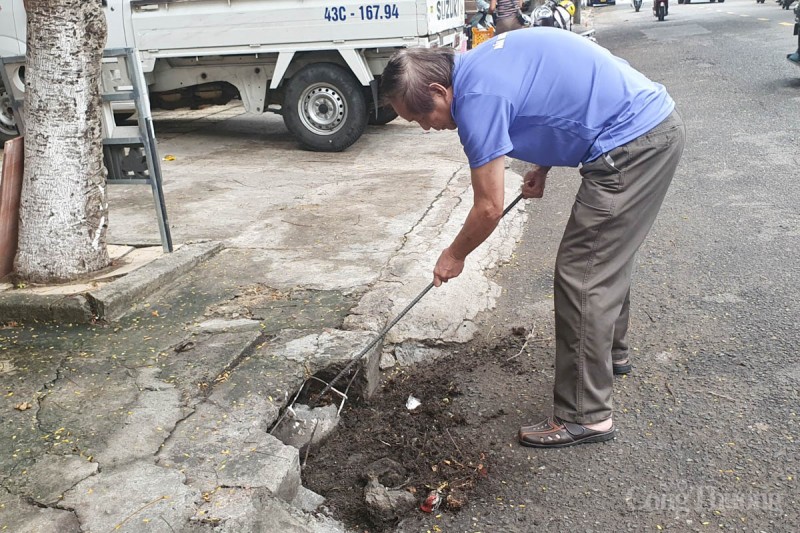 Đà Nẵng: Nạo vét, khơi thông cống, cửa thoát nước để giảm ngập mùa mưa 2023