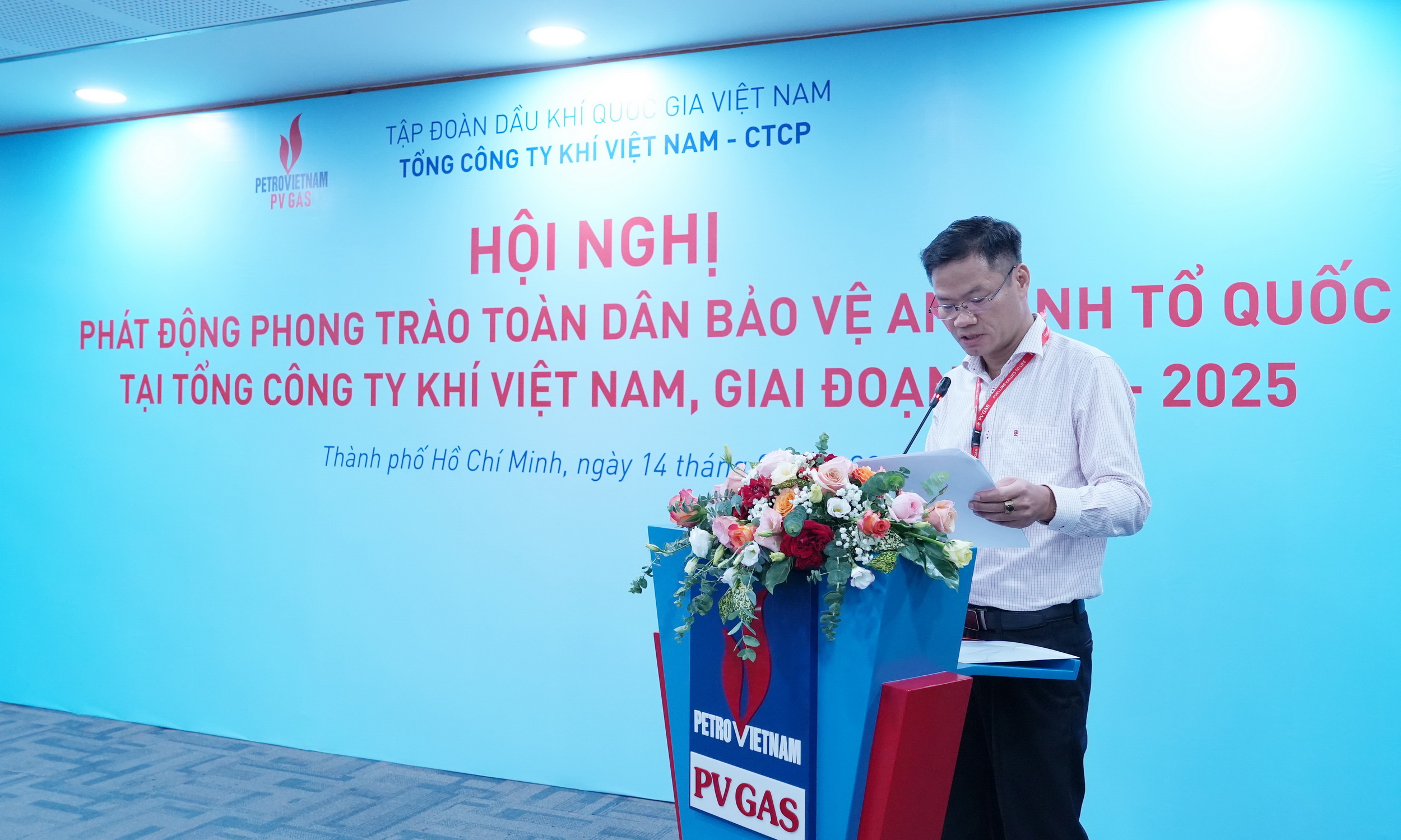 PV GAS tổ chức Hội nghị phát động Phong trào toàn dân bảo vệ an ninh Tổ quốc giai đoạn 2023-2025