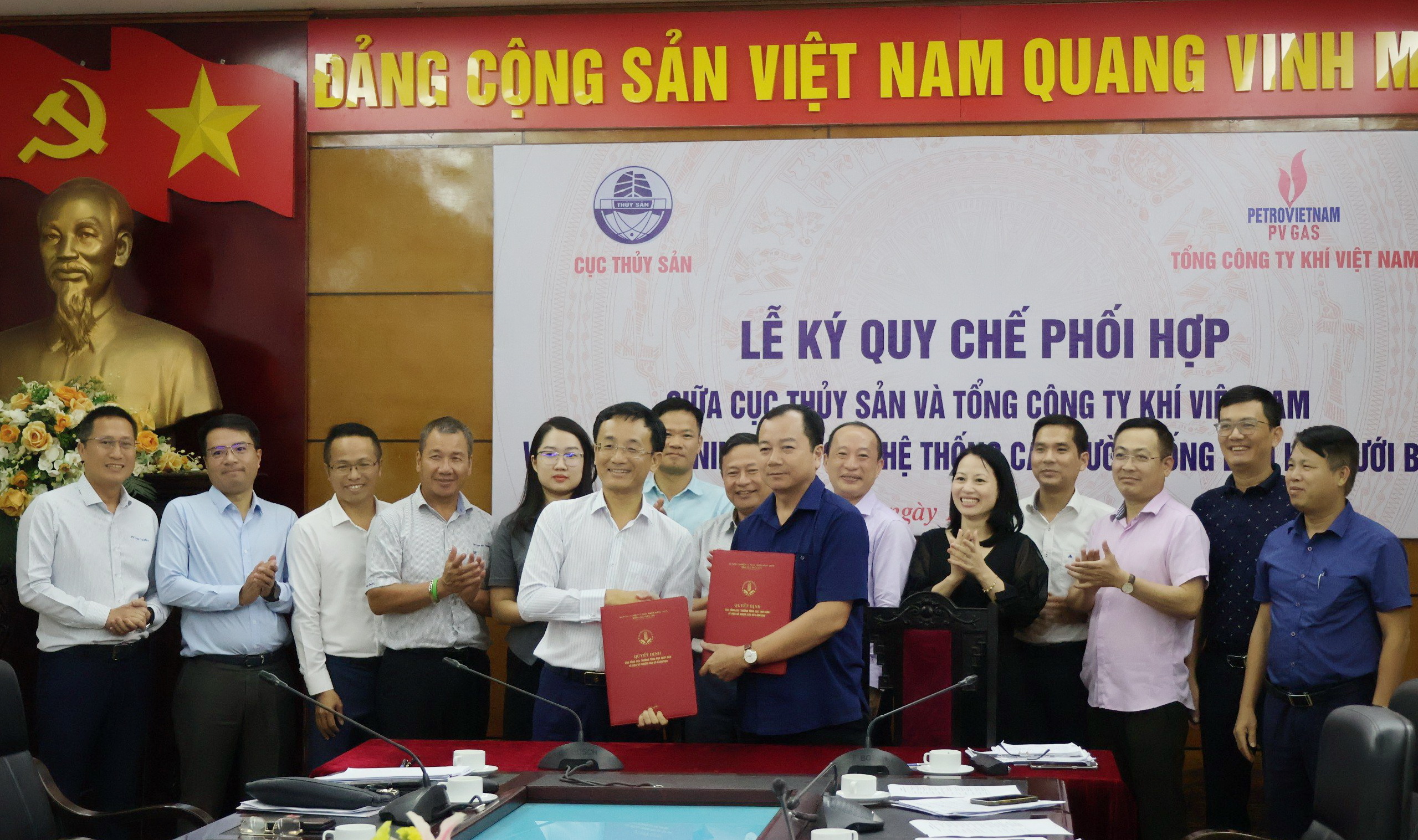 PV GAS phối hợp với Cục Thủy sản bảo vệ an ninh, an toàn hệ thống đường ống dẫn khí dưới biển