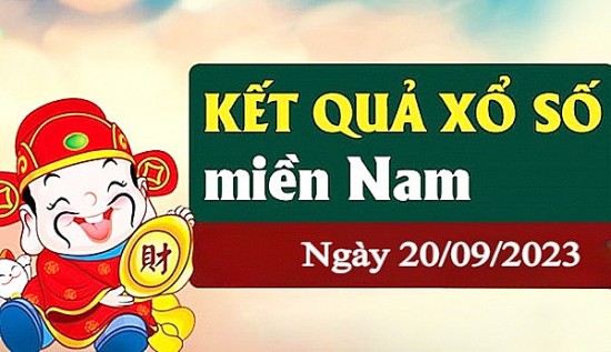 Kết quả Xổ số miền Nam ngày 20/9/2023, KQXSMN ngày 20 tháng 9, XSMN 20/9, xổ số miền Nam hôm nay