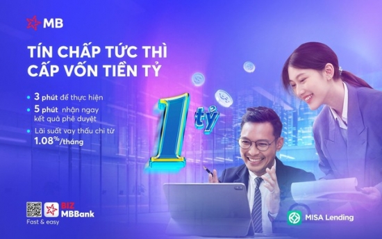 MB ra mắt sản phẩm vay vốn tín chấp đồng hành cùng doanh nghiệp