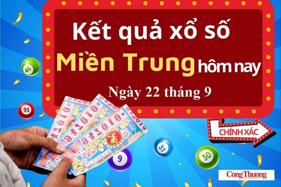 XSMT 22/9, Kết quả xổ số miền Trung hôm nay 22/9/2023, xổ số miền Trung ngày 22 tháng 9,trực tiếp XSMT 22/9