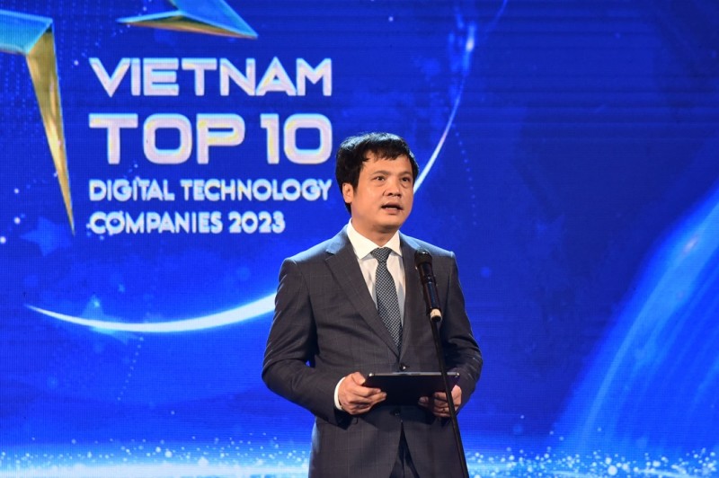 Vinh danh TOP 10 Doanh nghiệp Công nghệ số xuất sắc Việt Nam 2023