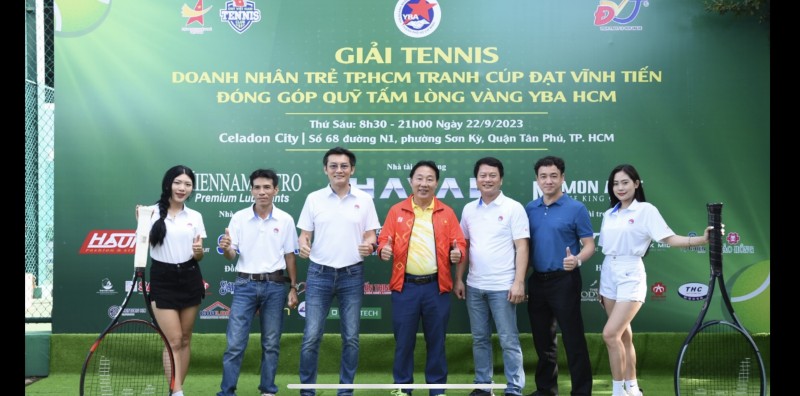 Công ty MiennamPetro đồng hành cùng giải Tennis doanh nhân trẻ TP. Hồ Chí Minh