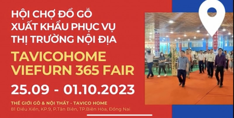 250 doanh nghiệp tham gia Hội chợ đồ gỗ xuất khẩu - TavicoHome Viefurn 365