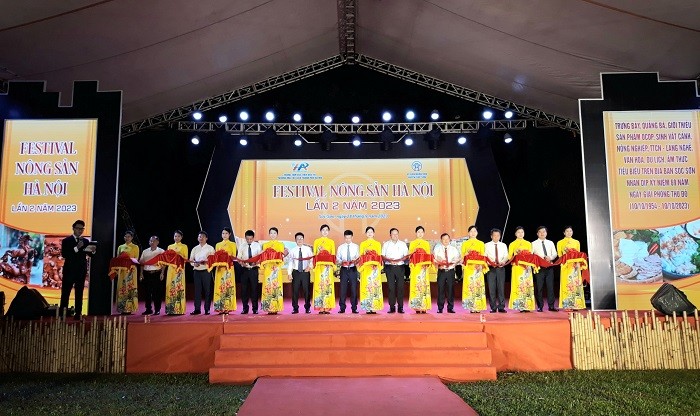 Festival Nông sản Hà Nội lần 2 năm 2023 khai mạc tại huyện Sóc Sơn