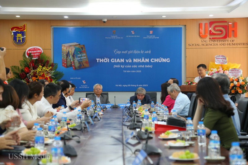“Thời gian và nhân chứng”- bộ sách tôn vinh các nhà báo tiêu biểu của báo chí cách mạng