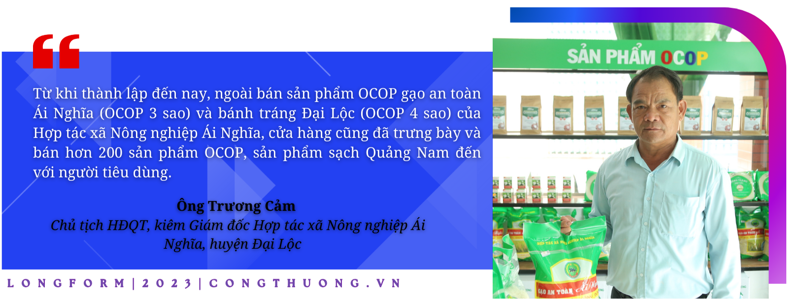 Longform | Quảng Nam: Hiệu quả từ điểm giới thiệu, bán hàng OCOP