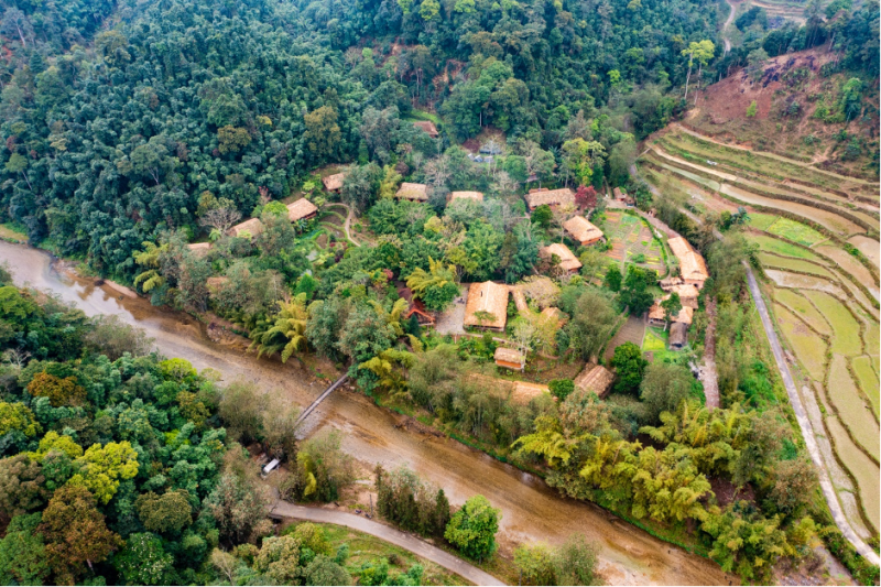 Panhou Retreat được ví như viên ngọc quý giữa đại ngàn Hoàng Su Phì