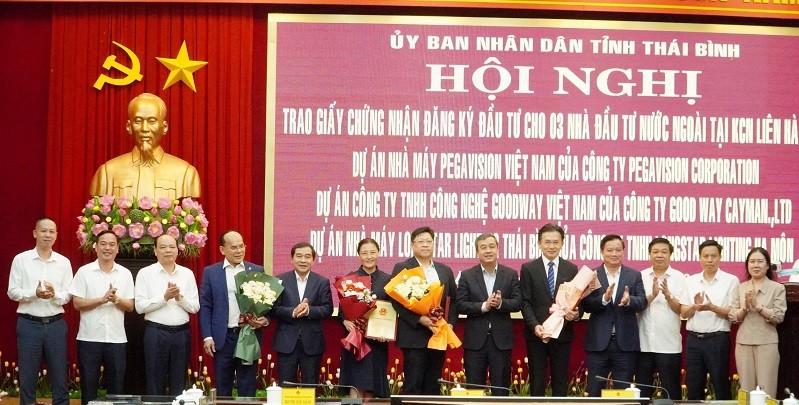 Thái Bình: Thu hút thêm 3 dự án FDI với tổng vốn đầu tư 270 triệu USD