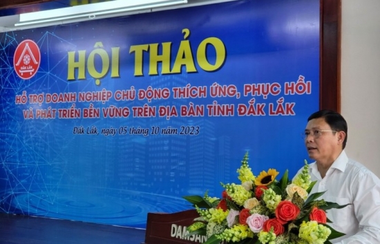 Đắk Lắk: Bàn giải pháp hỗ trợ doanh nghiệp phục hồi và phát triển bền vững
