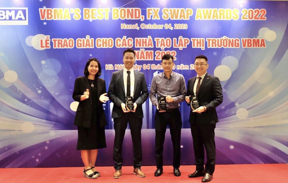 LPBank được vinh danh các giải thưởng Nhà tạo lập thị trường của VBMA năm 2022