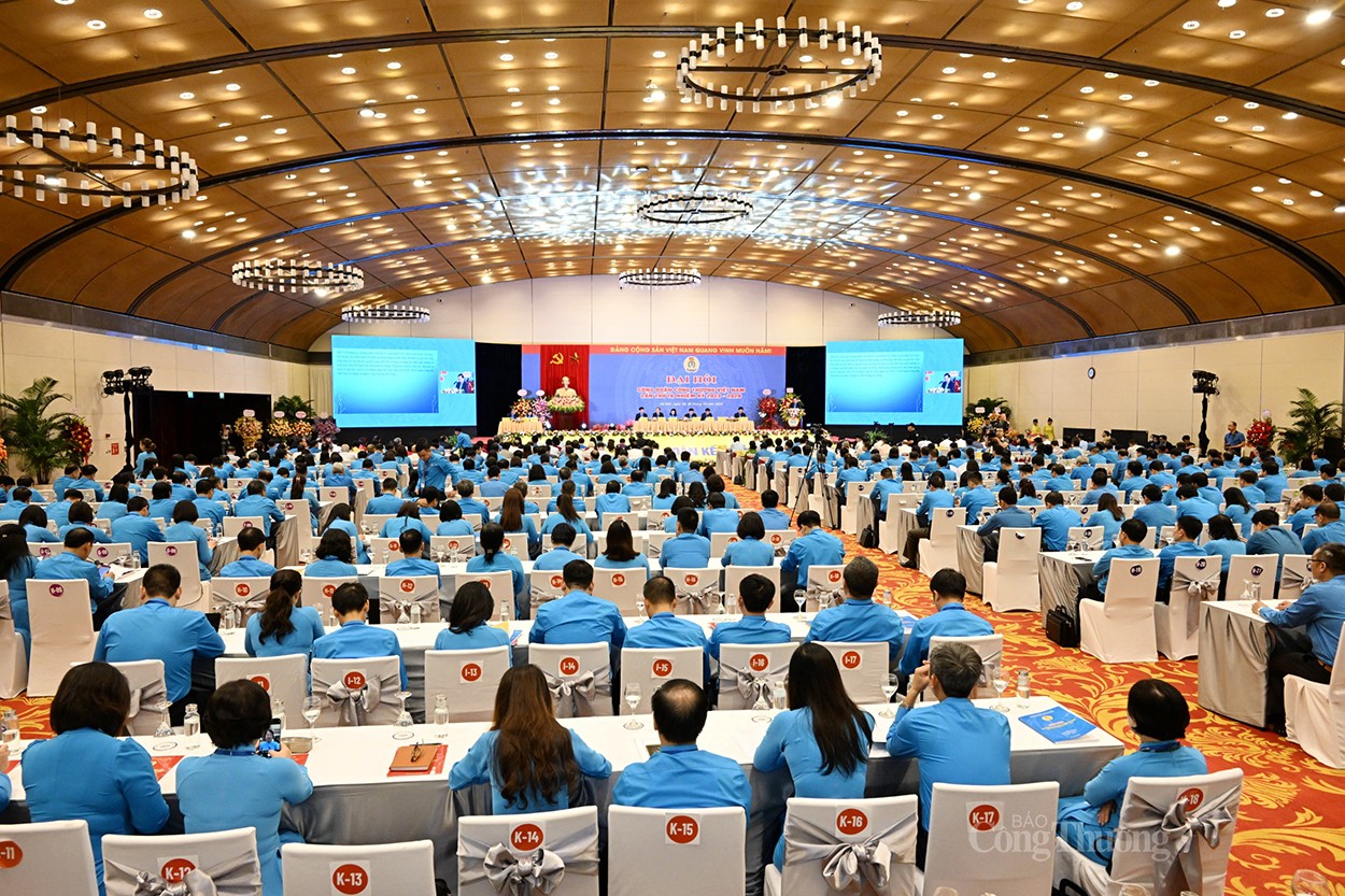 Chùm ảnh: Toàn cảnh Đại hội Công đoàn Công Thương Việt Nam lần thứ IV, nhiệm kỳ 2023 - 2028 Chùm ảnh: Toàn cảnh Đại hội Công đoàn Công Thương Việt Nam lần thứ IV, nhiệm kỳ 2023 2028
