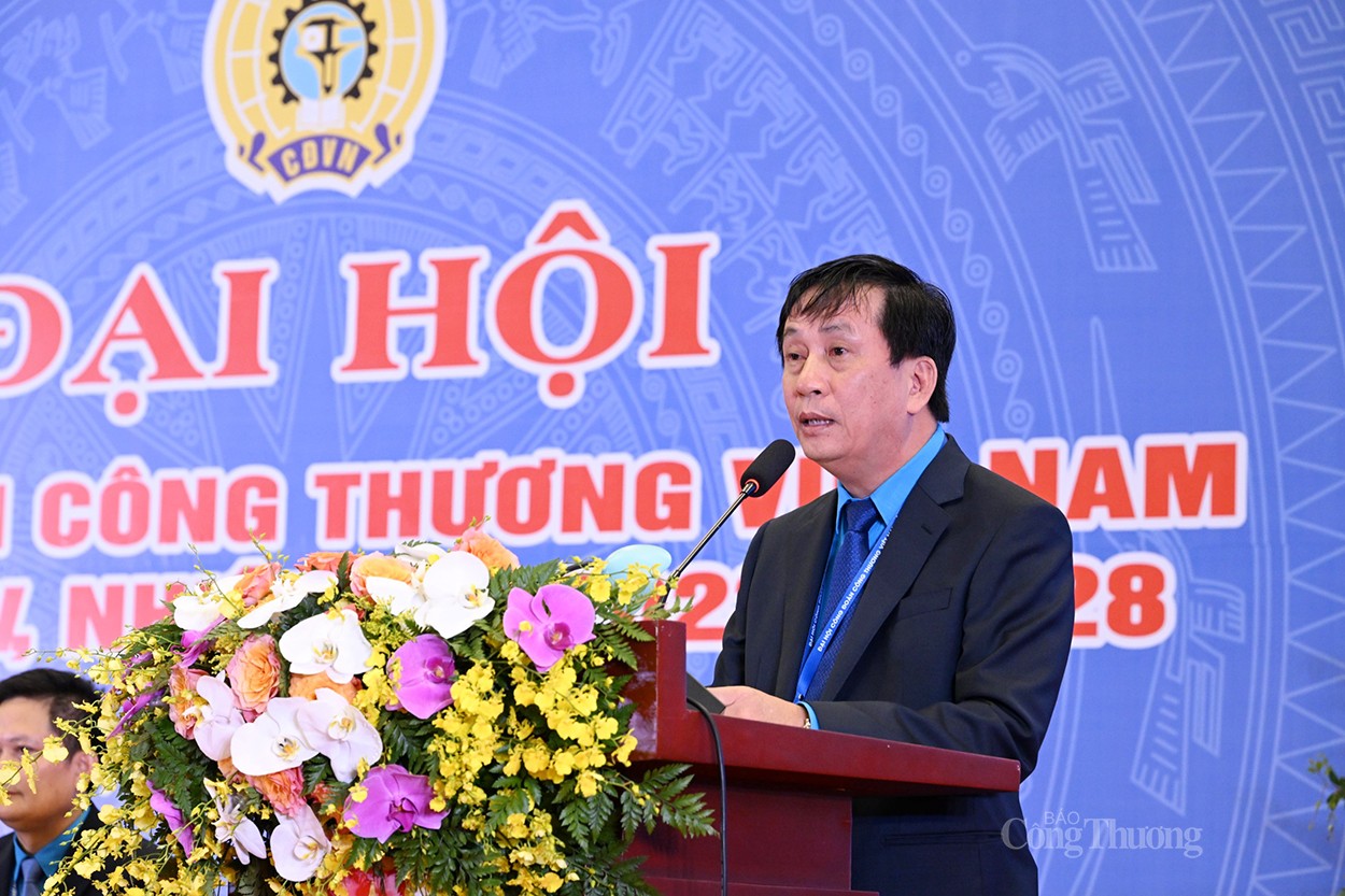 Chùm ảnh: Toàn cảnh Đại hội Công đoàn Công Thương Việt Nam lần thứ IV, nhiệm kỳ 2023 - 2028