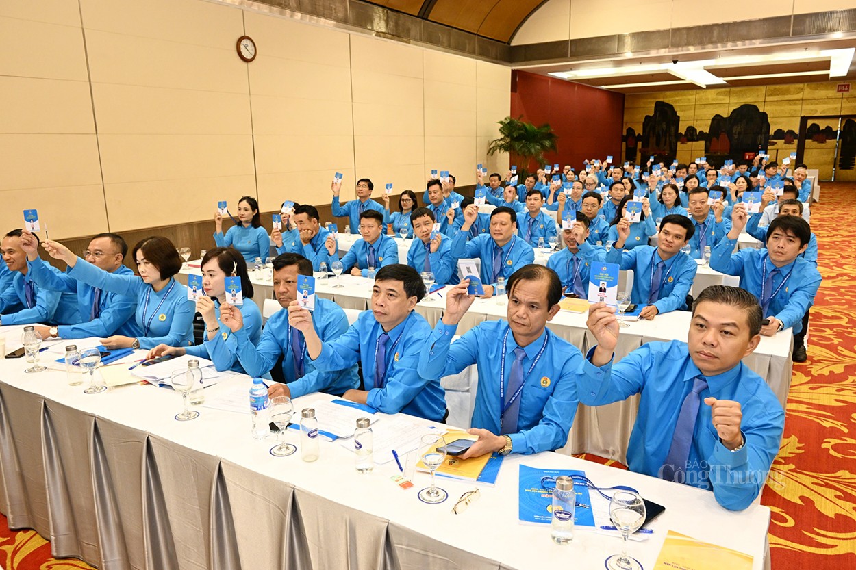 Chùm ảnh: Toàn cảnh Đại hội Công đoàn Công Thương Việt Nam lần thứ IV, nhiệm kỳ 2023 - 2028 Chùm ảnh: Toàn cảnh Đại hội Công đoàn Công Thương Việt Nam lần thứ IV, nhiệm kỳ 2023 2028