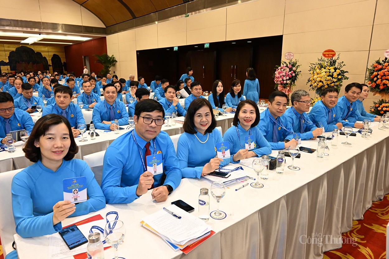 Chùm ảnh: Toàn cảnh Đại hội Công đoàn Công Thương Việt Nam lần thứ IV, nhiệm kỳ 2023   2028