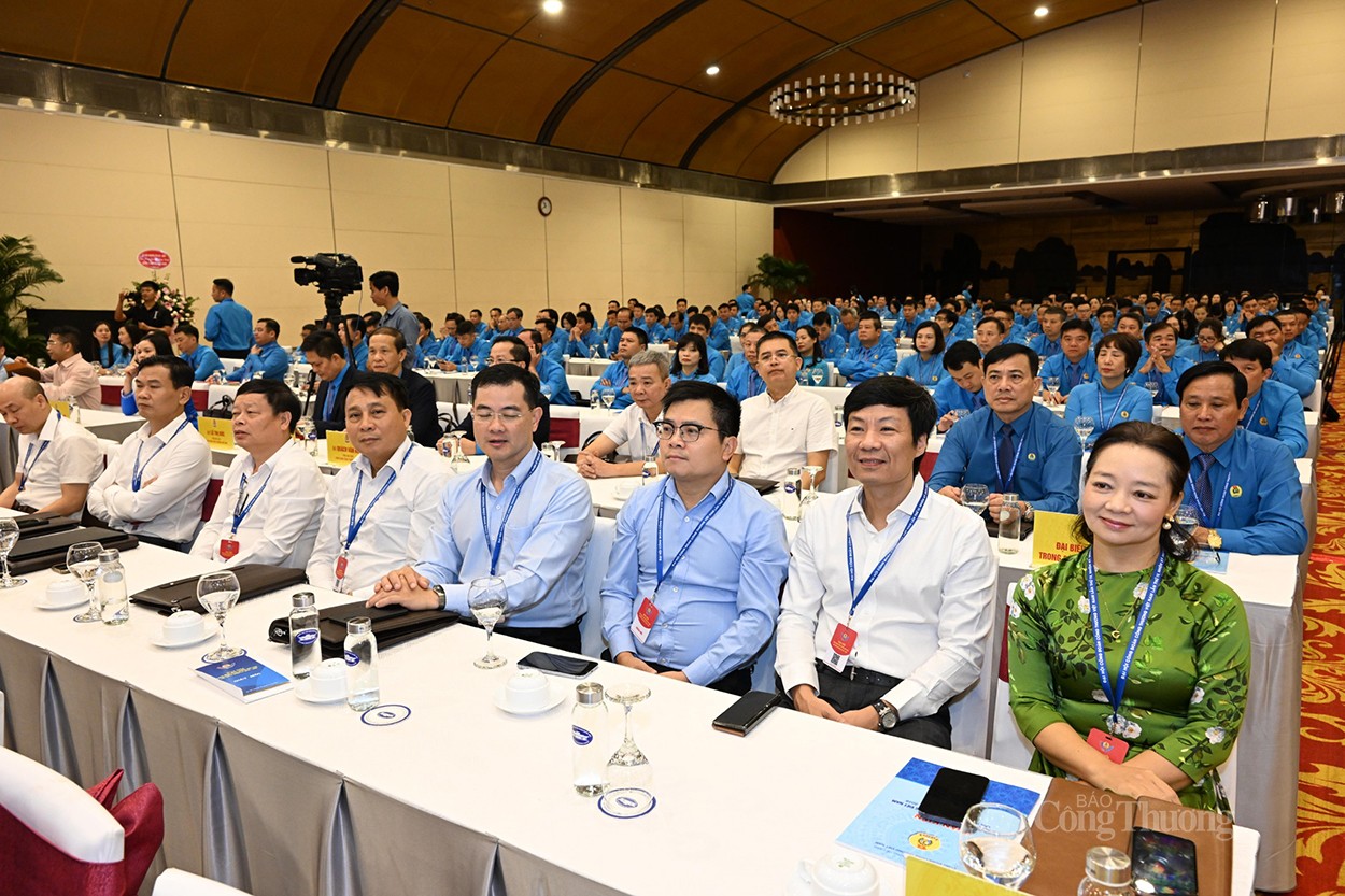 Chùm ảnh: Toàn cảnh Đại hội Công đoàn Công Thương Việt Nam lần thứ IV, nhiệm kỳ 2023 - 2028