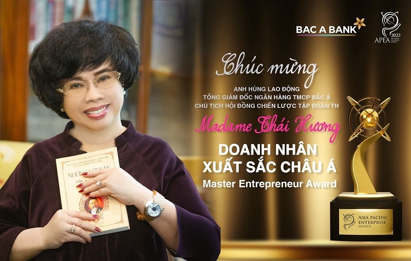 Kinh doanh bền vững giúp BAC A BANK trở thành “Doanh nghiệp xuất sắc châu Á”