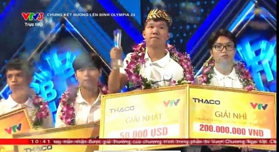 Thanh Hóa: Tặng Bằng khen, thưởng 200 triệu đồng cho Quán quân Đường lên đỉnh Olympia Lê Xuân Mạnh