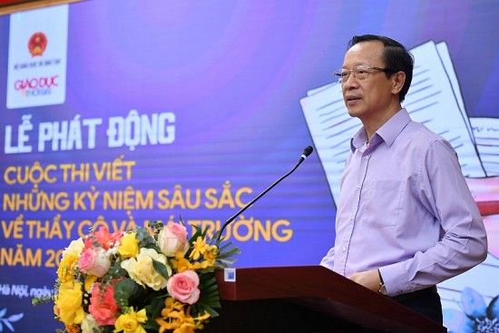 Cuộc thi viết "Những kỷ niệm sâu sắc về thầy cô và mái trường" năm 2023