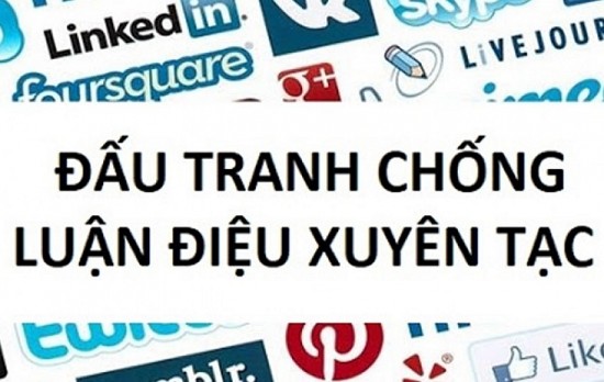 Đấu tranh phản bác các quan điểm sai trái, thù địch trên “mặt trận” không gian mạng