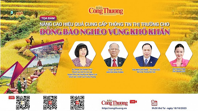 Ngày 18/10: Toạ đàm "Nâng cao hiệu qủa cung cấp thông tin thị trường cho đồng bào nghèo vùng khó khăn"